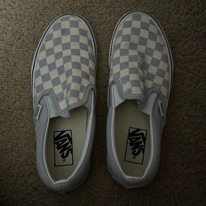 Lavender checkered vans